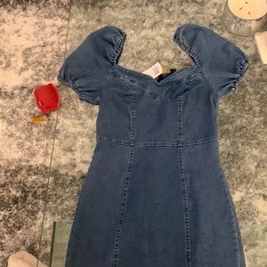 Mini Jean Dress